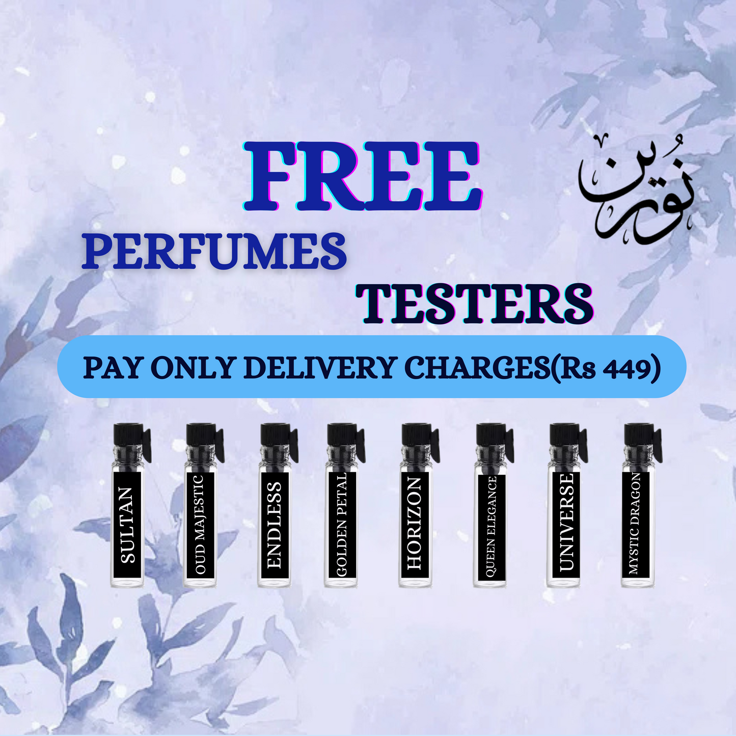 Free 8  Perfume Testers